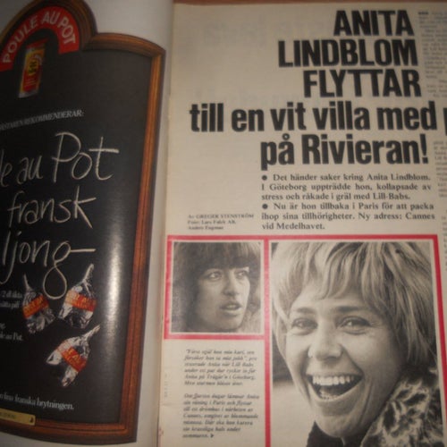 Året Runt nr17 1977 Anita Lindblom, Sven Lindberg, Ämåls kyrka, Svartviks kyrka