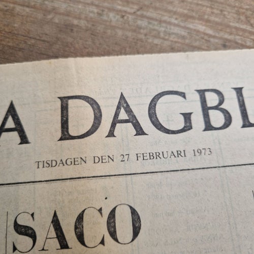 Svenska Dagbladet 27 februari 1973