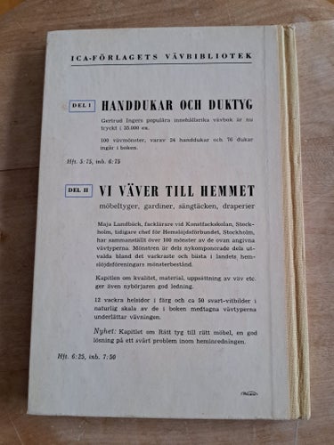 Vi väver till hemmet av Maja Lundbäck
