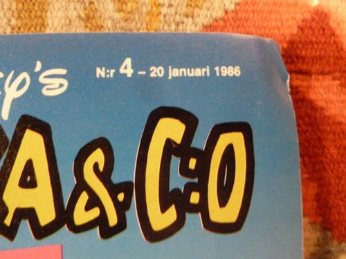 KALLE ANKA & C:O NR04, 1986,