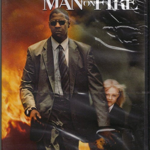 MAN ON FIRE - DVD (INPLASTAD)