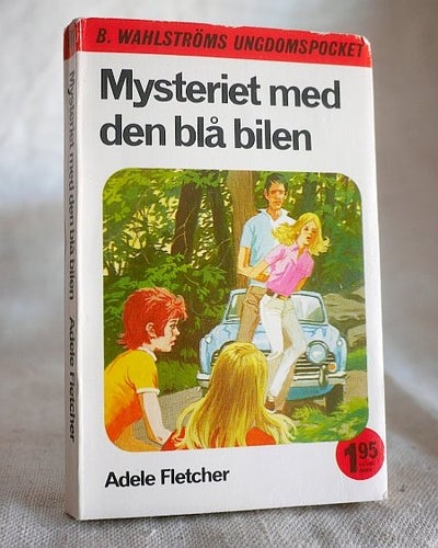Adele Fletcher , Mysteriet med den blå bilden . Wahlströms ungdomspocket 81