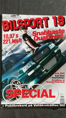 Bilsport nr 19 2003: VW Golf R32, Audi TT guide + S2 1992