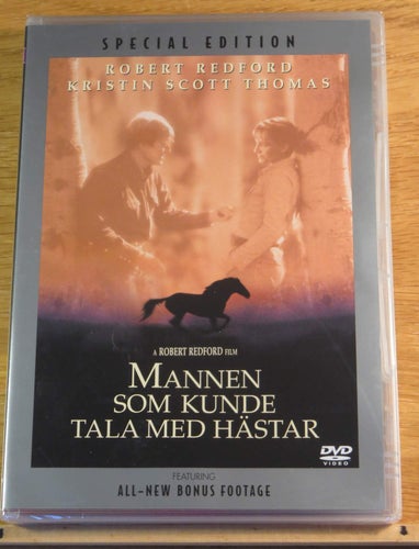 Mannen som kunde tala med hästar Horse Whisperer Robert Redford Inplastad!
