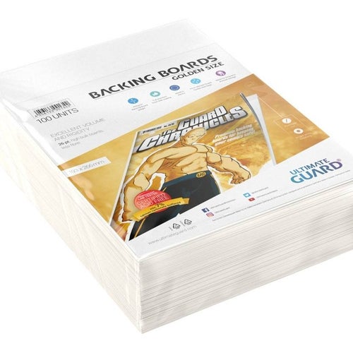 100 backingboards extra breda 193x266mm arkivsäker GOLDEN AGE nya
