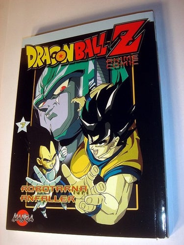 DRAGONBALL Z MANGA serie svenska NY OLÄST Nr 7