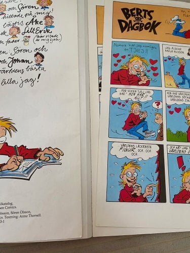 Berts Dagbok: Trubadur på flörtartur av Anders Jacobsson och Sören Olsson, 1994