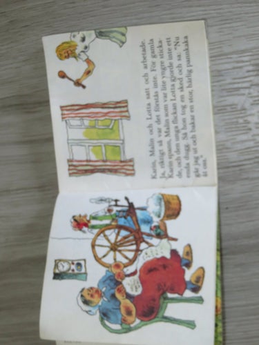 GRISEN OCH PANNKAKAN en pixi-bok Palle Bregnhoi RETRO 1977 bra beg skick