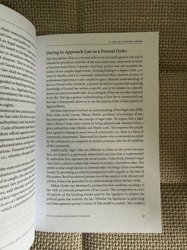 Understanding Sociology of Law - Matthias Baier, Måns Svensson, Ida Nafstad