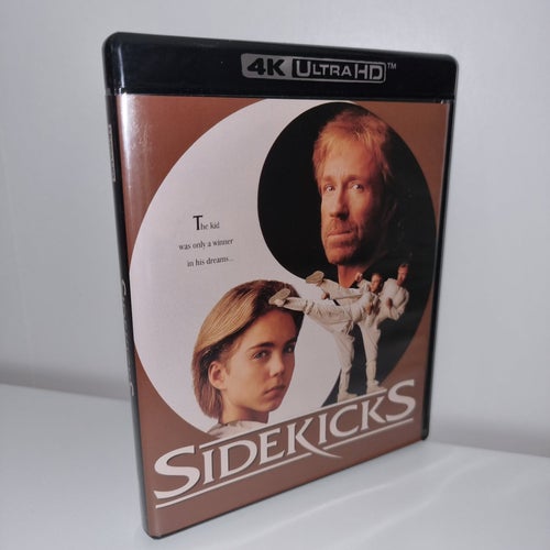 Sidekicks (1992 4K UHD & BLU-RAY! RARE IMPORT) CHUCK NORRIS (VINEGAR SYNDROME!)