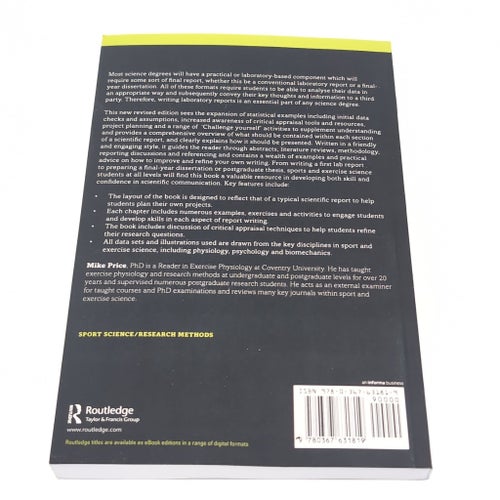 Lab Reports and Projects in Sport and Exercise Science av Mike Price (2a uppl.)