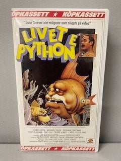Monte Python - Livet e Python VHS