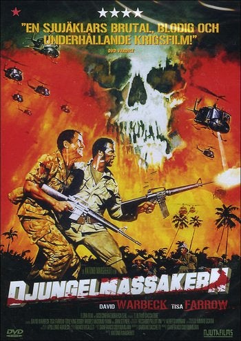 Djungelmassakern (1980) Antonio Margheriti med David Warbeck, Tisa Farrow