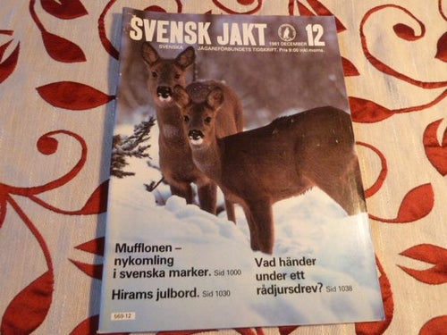 SVENSK JAKT 12, 1981,