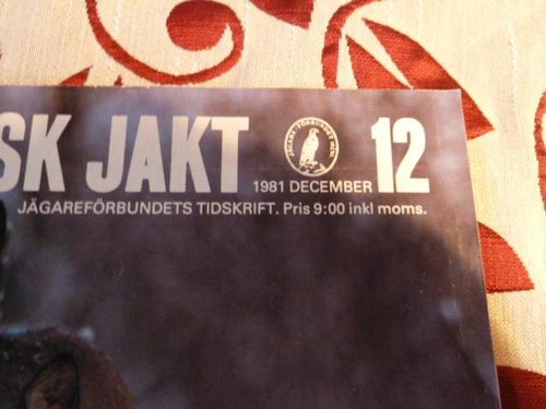 SVENSK JAKT 12, 1981,