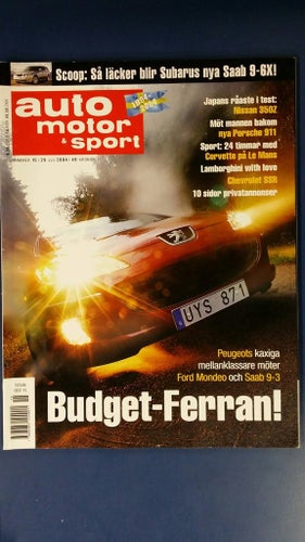 Auto motor & sport nr 15 2004: Toyota Avensis Verso, Nissan 350Z, Chevrolet SSR