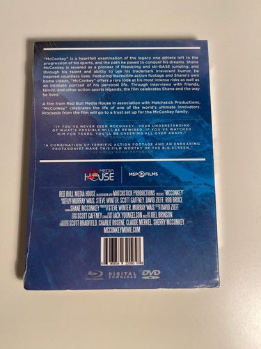 Blu-Ray + DVD - McConkey. You have one life. Live it. Collectors Edition. Ski