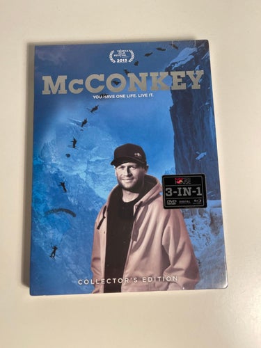 Blu-Ray + DVD - McConkey. You have one life. Live it. Collectors Edition. Ski