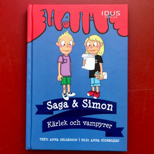 SAGA & SIMON Kärlek och vampyrer Anna Helgesson Anna Södergård 2016
