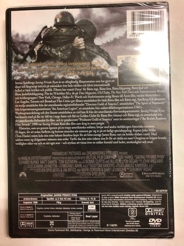 DVD Saving Private Ryan INPLASTAD