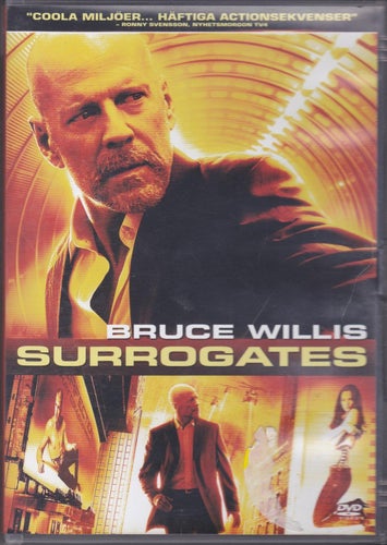 DVD / Surrogates / Bruce Willis, Radha Mitchell, Rosamund Pike / Nära nyskick