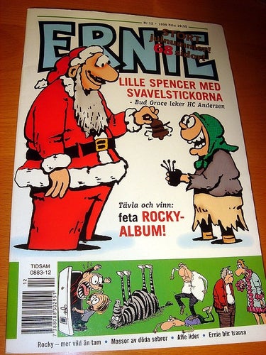 ERNIE (svensk) NY OLÄST Nr 12 1999 Extra tjockt