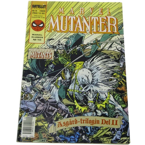 Marvel mutanter - 1989 - NR 9 - Asgård Trilogin Del II
