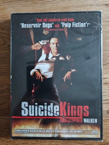 Suicide Kings - med Christopher Walken OBS!! Helt ny och inplastad DVD