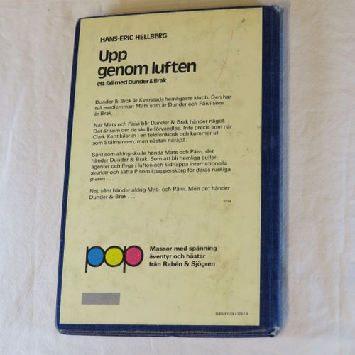 Upp genom luften - Hans-Eric Hellberg