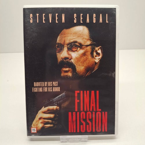 Final Mission - Steven Seagal - Region 2, DVD-Film, Svensk text, Fint skick
