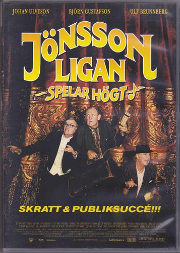 DVD / Jönssonligan Spelar Högt / Johan Ulvesson, Björn Gustafson / Nära nyskick