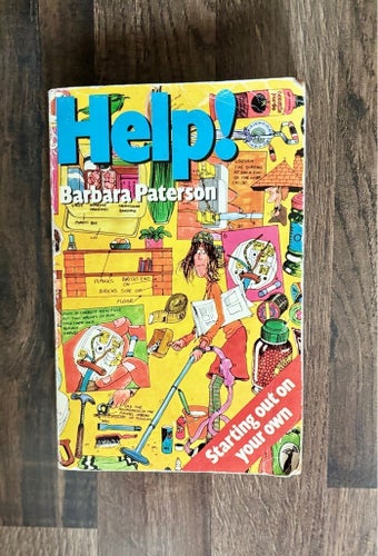 Help! av Barbara Paterson – Engelsk 70-talsguide för hem & hushåll, 1977