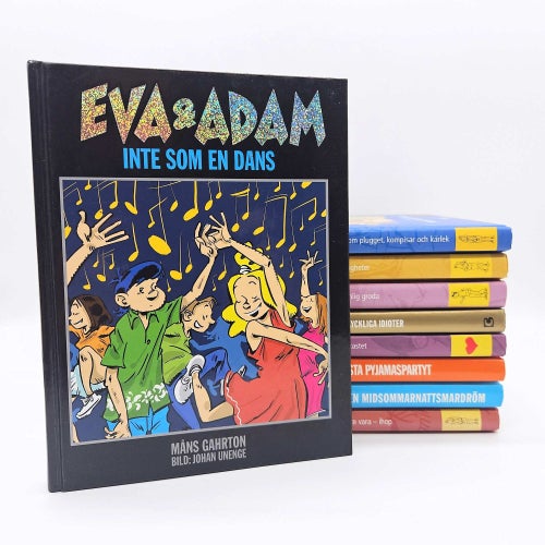 Eva & Adam - bokpaket med 9 böcker - Måns Gahrton