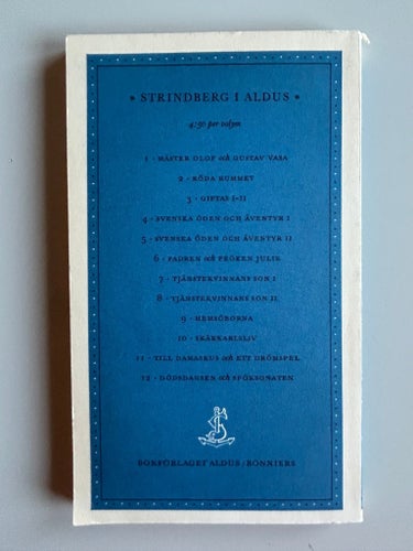 Mäster Olof/Gustav Vasa - August Strindberg