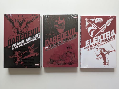 Daredevil by Frank Miller & Klaus Janson + Companion + Elektra (Sealed) Rare OOP