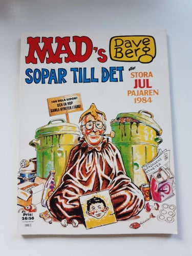 MAD's Sopar Till Det eller Stora Jul Pajaren 1984 av Dave Berg Seriealbum