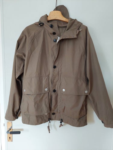 Nigel Cabourn x Peak Performance "Aircraft jacket", brun jacka storlek L