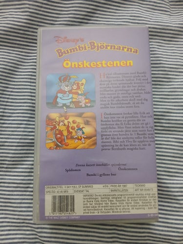 Bumbibjörnarna: Önskestenen (VHS)