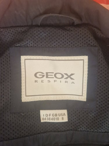 Geox blå jacka, storlek 8