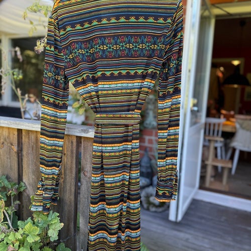 Flerfärgad klänning vintage