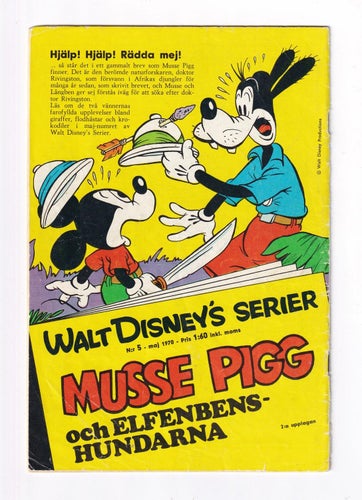 Walt Disney´s Serier Stål-Långben 1970-4