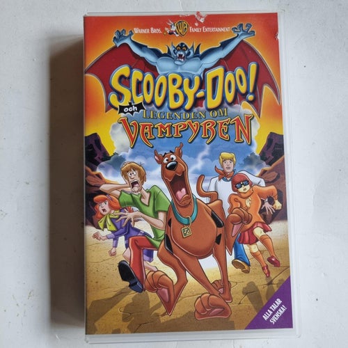 Scooby-Doo och legenden om vampyren (2003) Sandrew Metronome vhs film hyr