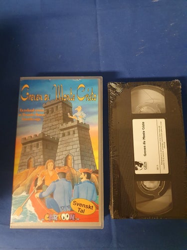 Greven av monte cristo (Inplastad kasett) VHS