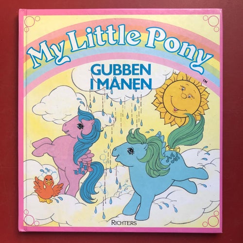 MY LITTLE PONY Gubben i månen 1986