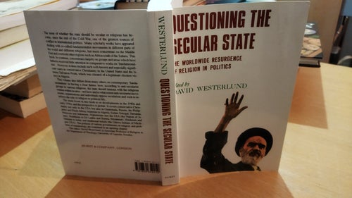 Questioning the Secular State av David Westerlund, bok, very good