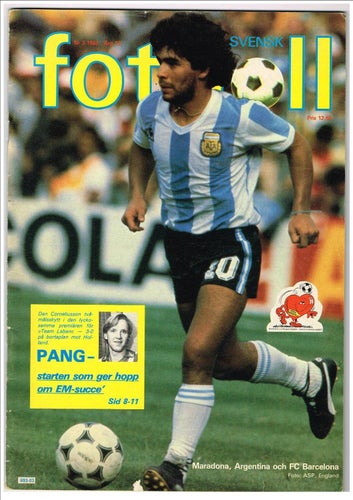 SVENSK FOTBOLL 1983 Nr 2, 3, 5, 7, 8