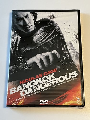 Bangkok dangerous (Nicolas Cage & Charlie Yeung, 2007). Inplastad DVD