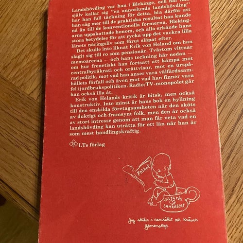 Landshövdingen och pensionären 1952-1971 av Erik von Heland
