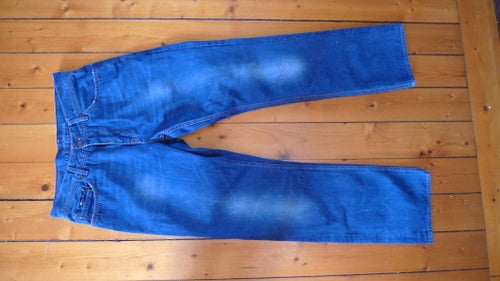 Tommy Hilfiger blåa jeans "Mercer Straight" storlek 33/32 i OK skick