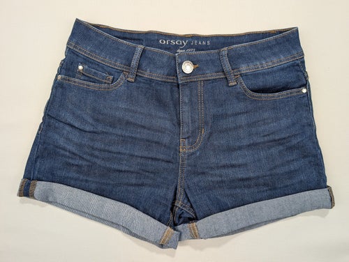 Orsay Jeans Denimshorts Stl 34 Mörkblå Jeansshorts Korta Shorts Dam Toppskick